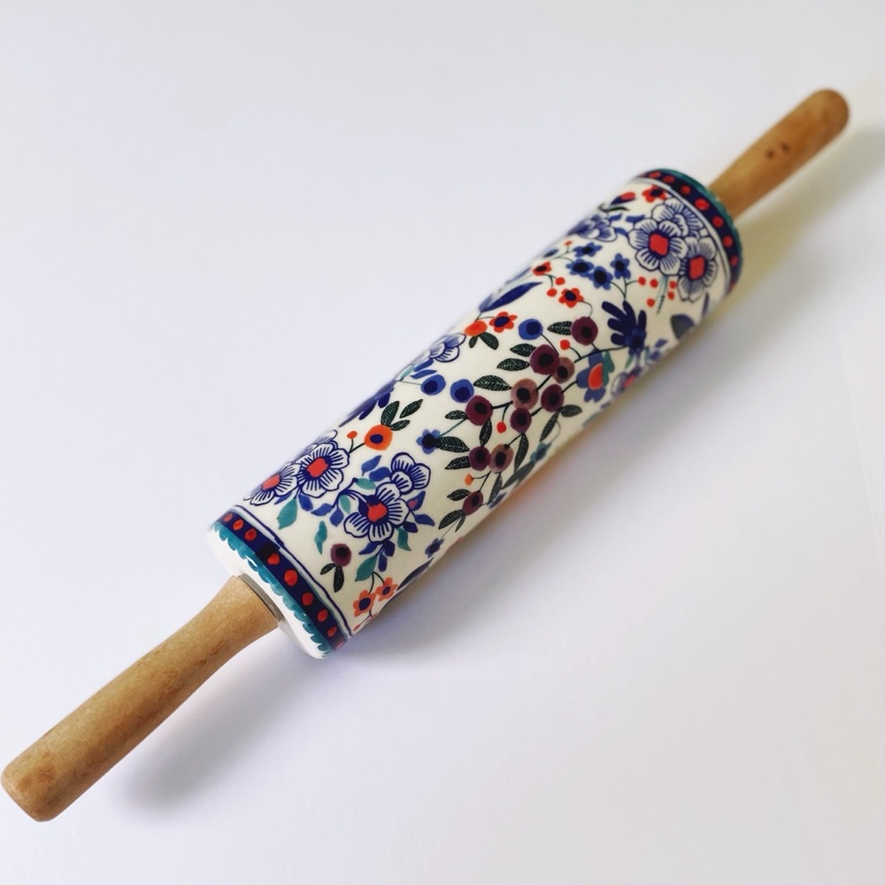 Rare Anthropologie Stoneware Rolling Pin